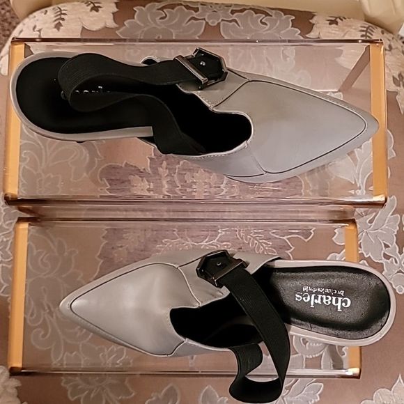 Charles by charles david Slingback Mules - Picture 3 of 16